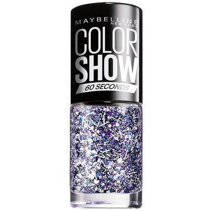 02 White Splatter Top Coat Nagellack Colorshow 60 7 ml Make-up