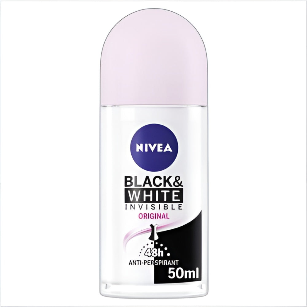 Nivea Invisible for Black & White Roll-On Deodorant 50 ml Parfum