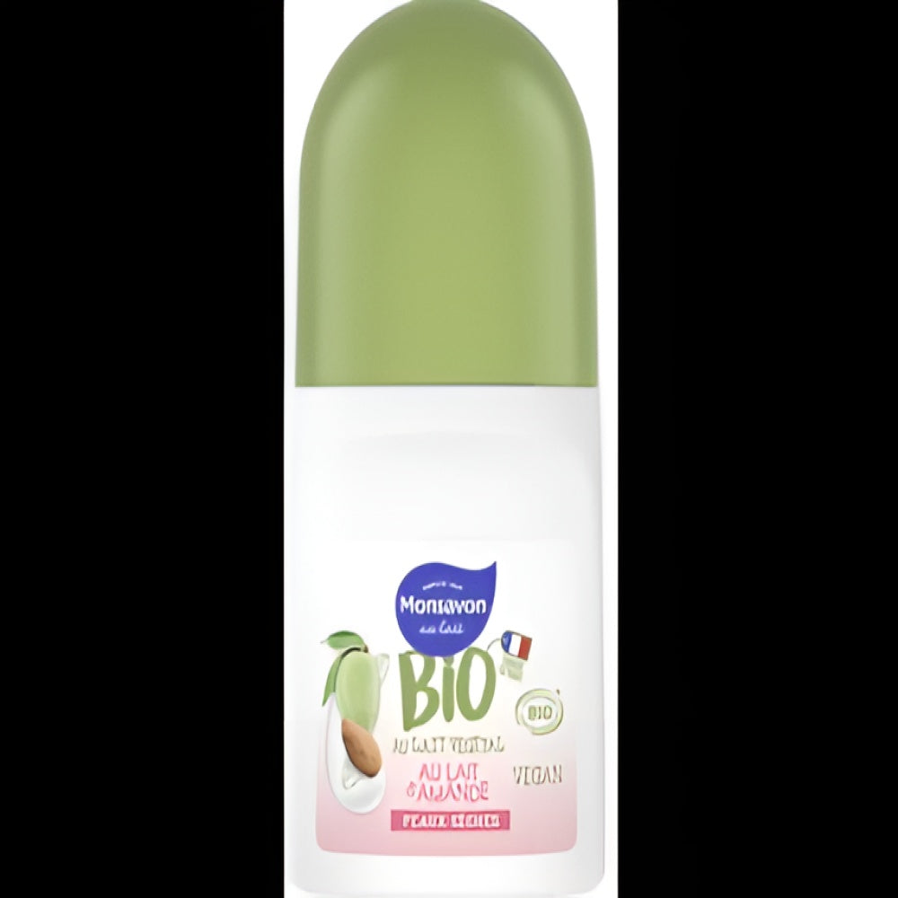 Monsavon Roll On Deodorant Vegan 50 ml Almond Milk Parfum