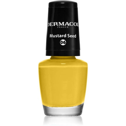 Dermacol Nagellack Mini 06 Mustard Seed Autumn Limited Edition 5 ml W Nagelpflege