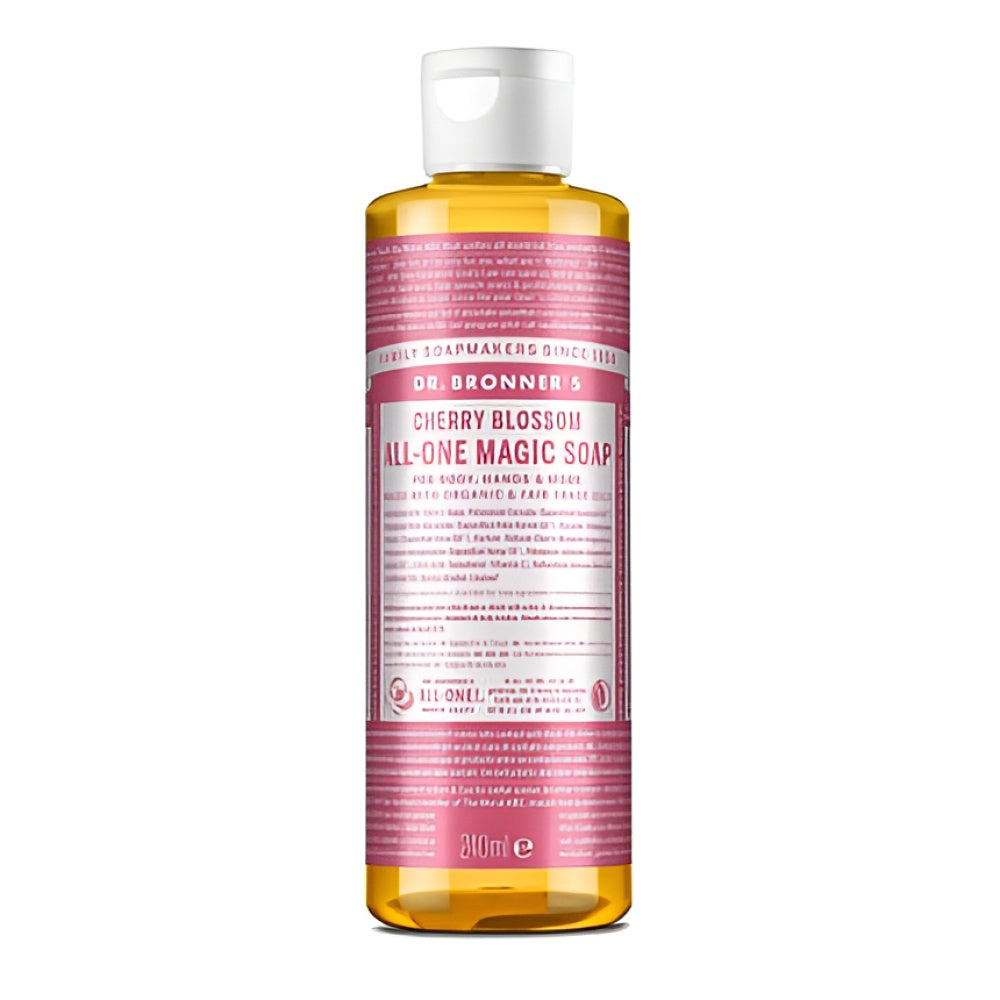 Dr. Bronner's Organic Cherry Blossom Liquid Soap 240 ml Seife Körperpflege