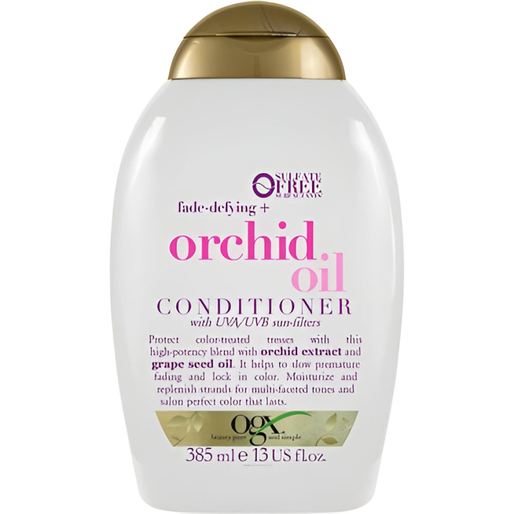 OGX Orchid Öl Color Spülung for Colored Hair and Blonde Hair 385 ml Haarpflege