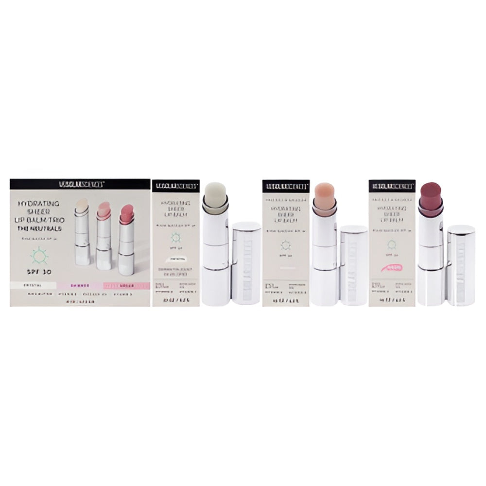 Mdsolarsciences feuchtigkeitsspendend Sheer Lippenpflege Trio Spf 30 3 Pieces 015 Oz Each In Dream Crystal And Shimmer Make-up
