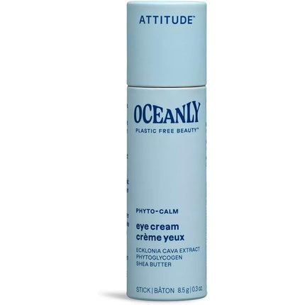 ATTITUDE Oceanly Augencreme Stick EWG Verified Plant and Mineral-Based Ingredients Vegan Skin Care Products PHYTO CALM Unscented 8.5 grams Gesichtspflege
