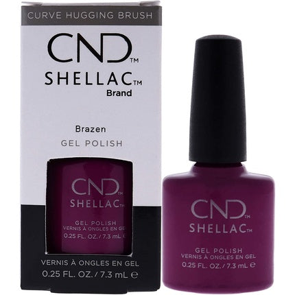 CND Shellac Brazen 7.3 ml Gel-Nagellack Make-up