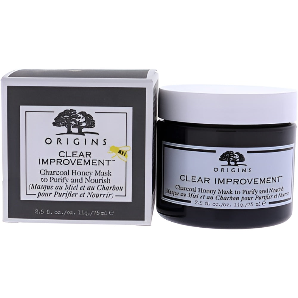 Origins Clear Improvement Charcoal Honey Maske to Purify and Nourish 2.5 Oz Charcoal Mask Gesichtspflege