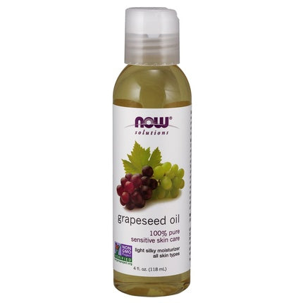 Now Foods Grape Seed Öl 4 Fl Oz (118 ml) Körperöl Körperpflege