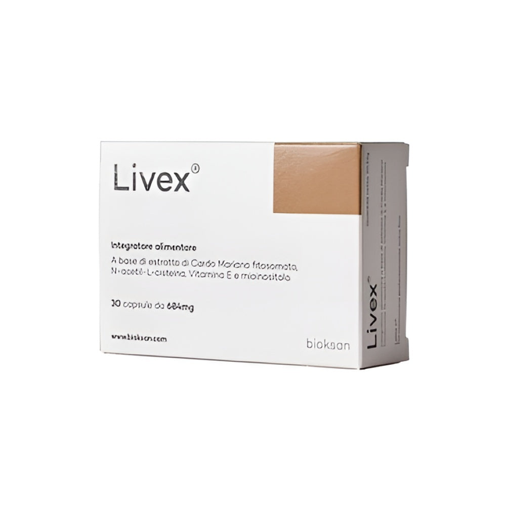 Bioksan Livek Liver Health Supplement 30 Capsules Nahrungsergänzung Vitamine
