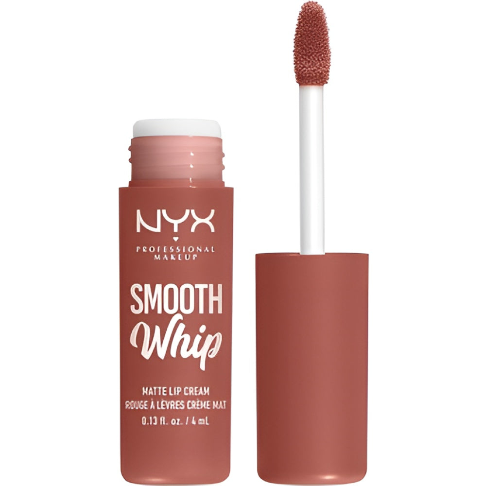 NYX Professional Make-up Smooth Whip Matte Lip Creme Teddy Fluff 4 ml Lippenstift Make-up