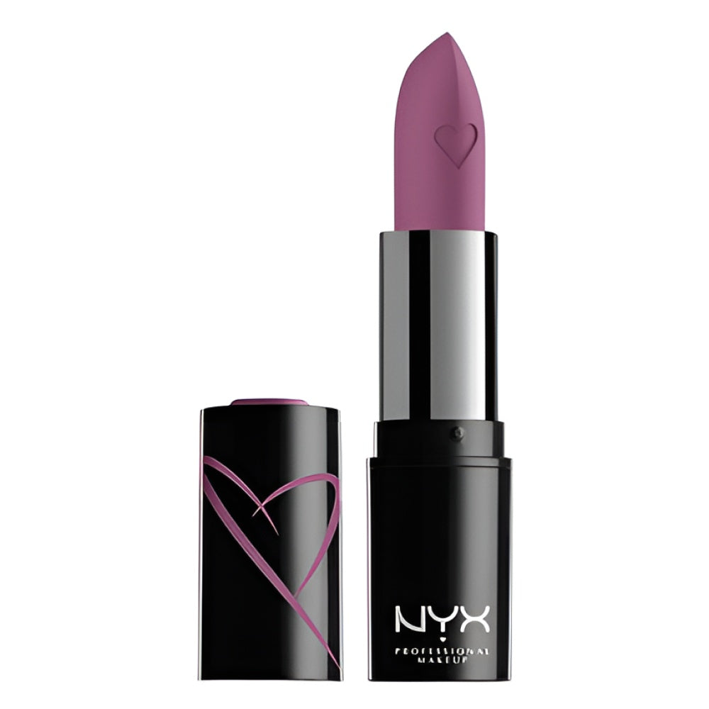 NYX PROFESSIONAL Make-up Shout Loud Satin Lippenstift Infused mit Shea Butter - In Love Pink Mauve 1 Count Make-up