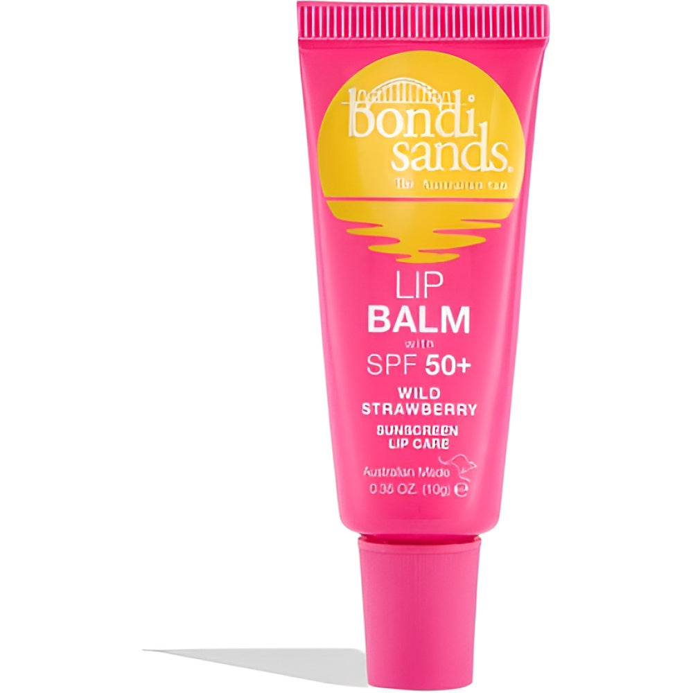 Bondi Sands Lippenpflege SPF 50+ Wild Strawberry feuchtigkeitsspendend Lip Care mit Sun Protection 10 g Make-up