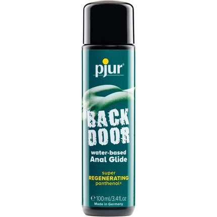 pjur BACK DOOR Regenerating Anal Glide Water-Based Anal Lubricant mit Panthenol and Soothing Chamomile 100 ml Gleitmittel Körperpflege