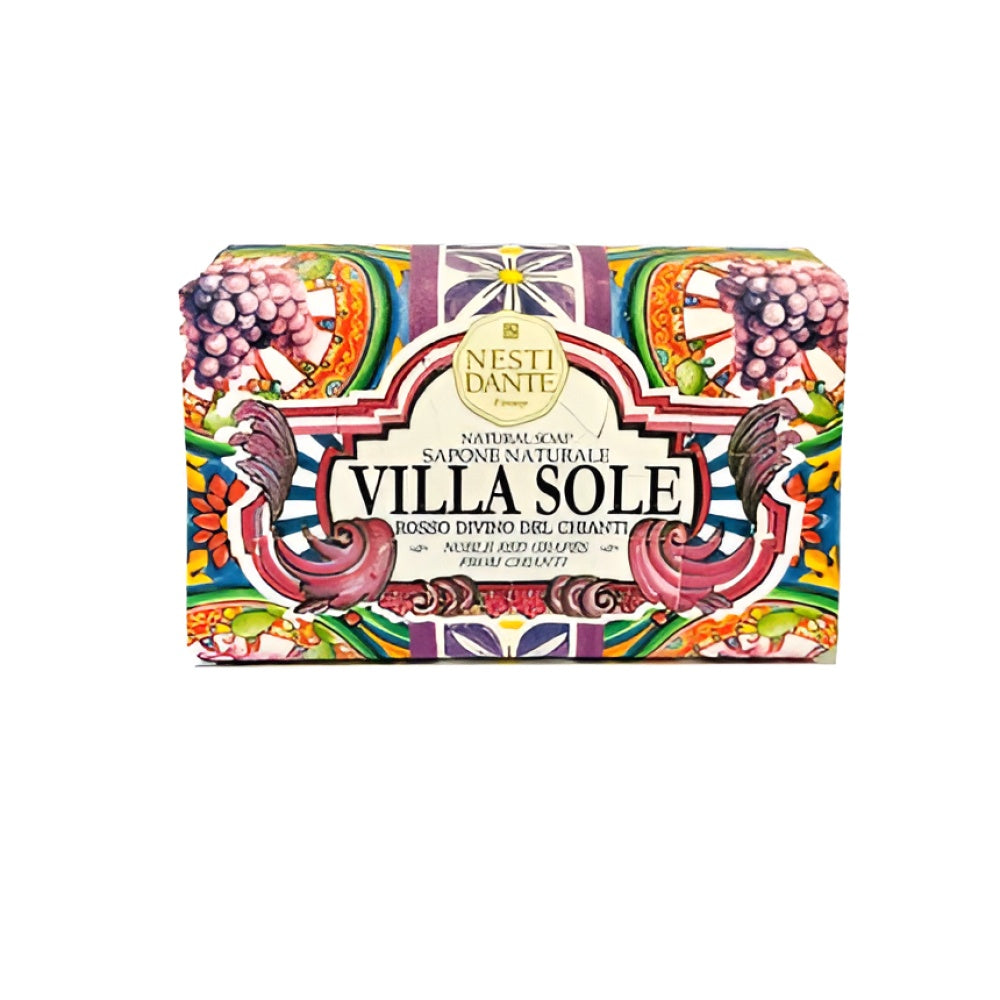 Nesti Dante Villa Sole Red Divine Chianti Soap 250 g Seife Körperpflege