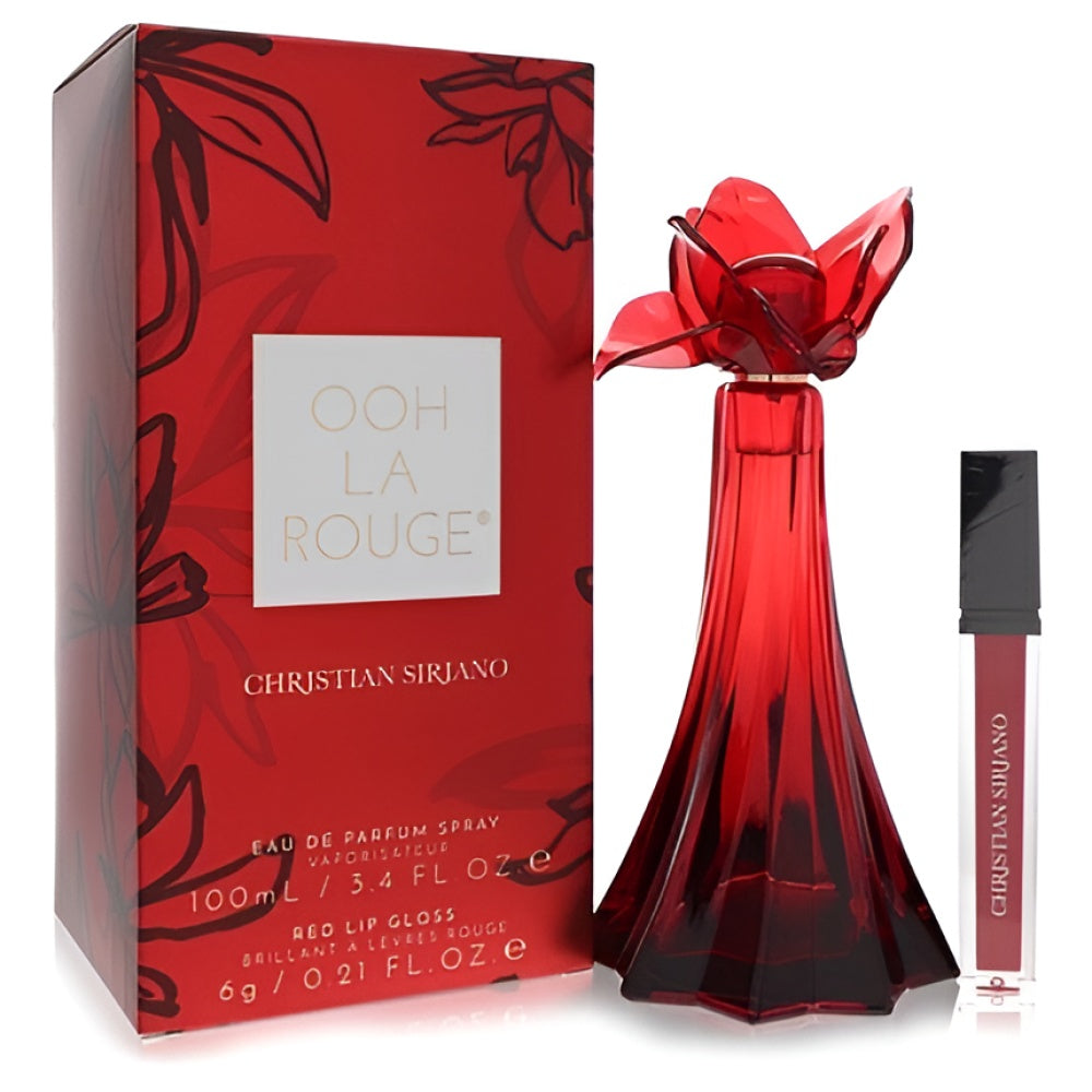 Christian Siriano Ooh La Rouge Christian Siriano Edp mit 021 Oz Red Lipgloss 34 Make-up