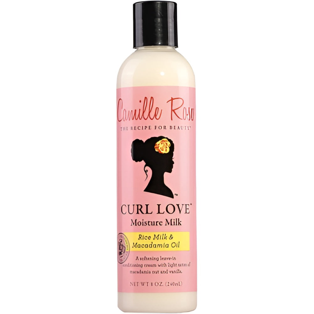 Camille Rose Curl Love Moisture Milk 240 ml Softening Leave-In Spülung Macadamia Nut and Vanilla Leave-in Pflege Haarpflege