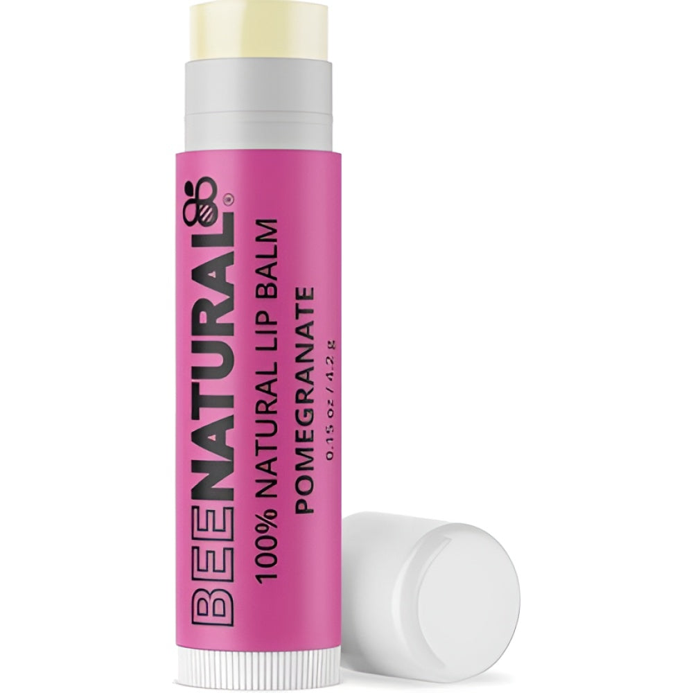 Bee Natural 100% Natural feuchtigkeitsspendend Lippenpflege Pomegranate Flavor 4.2 g Make-up