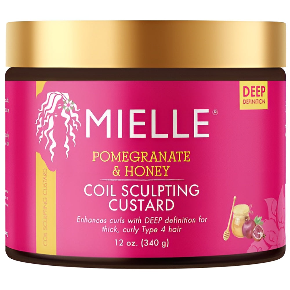 Mielle Organics Pomegranate & Honey Coil Sculpting Custard for Curly Type 4 Hair 340 g Styling Creams Haarpflege