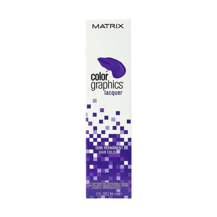 Matrix Color Graphics Lacquer Purple 85 ml Gel-Nagellack Make-up