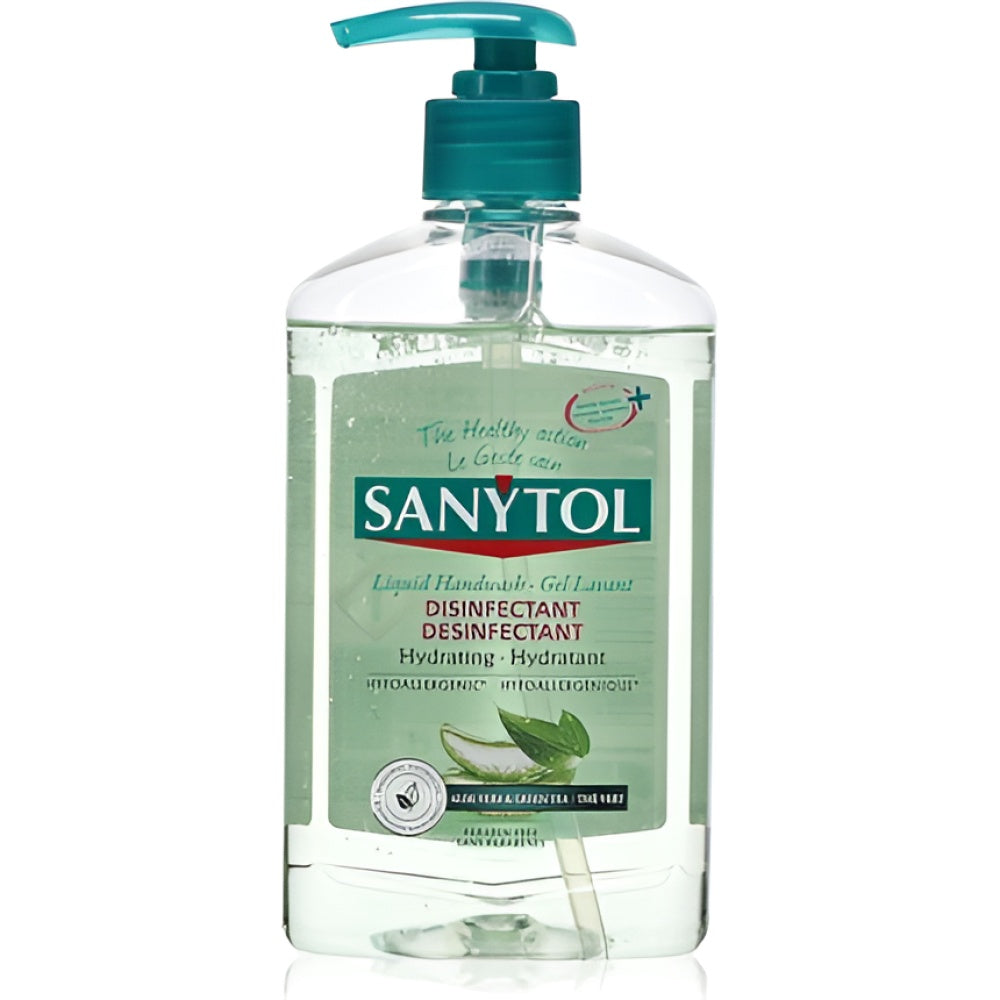 Disinfectant and feuchtigkeitsspendend Hand Gel 250 ml mit Aloe Vera and Green Tea Hand Cleaning Körperpflege