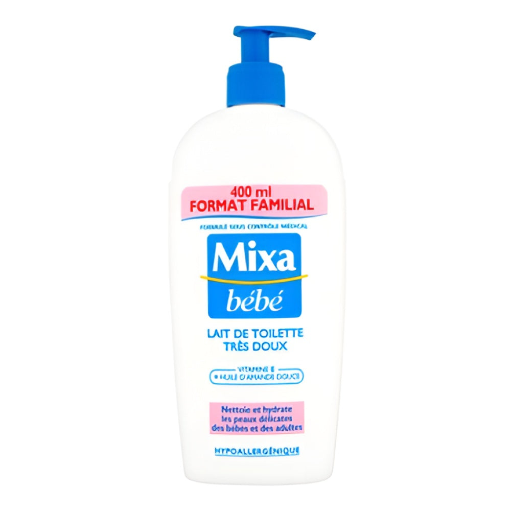 Mixa Bebe Reinigung 400 ml Reinigungsmilch Gesichtspflege