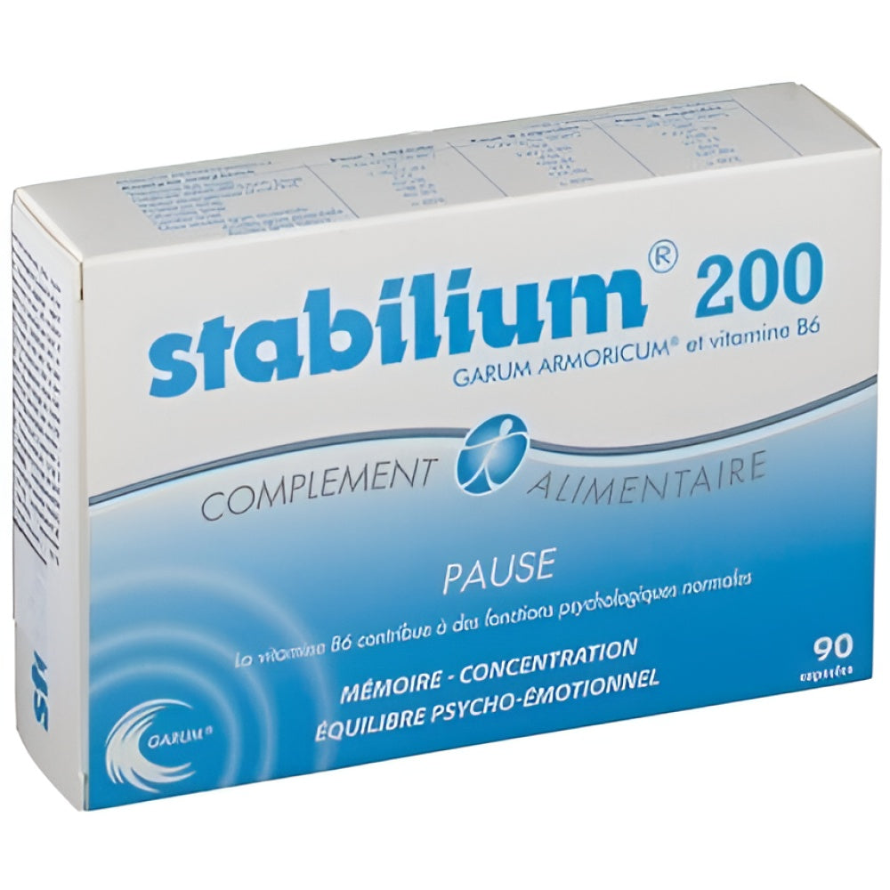 Stabilium 200 Dietary Supplement 30 Capsules Nahrungsergänzung Vitamine