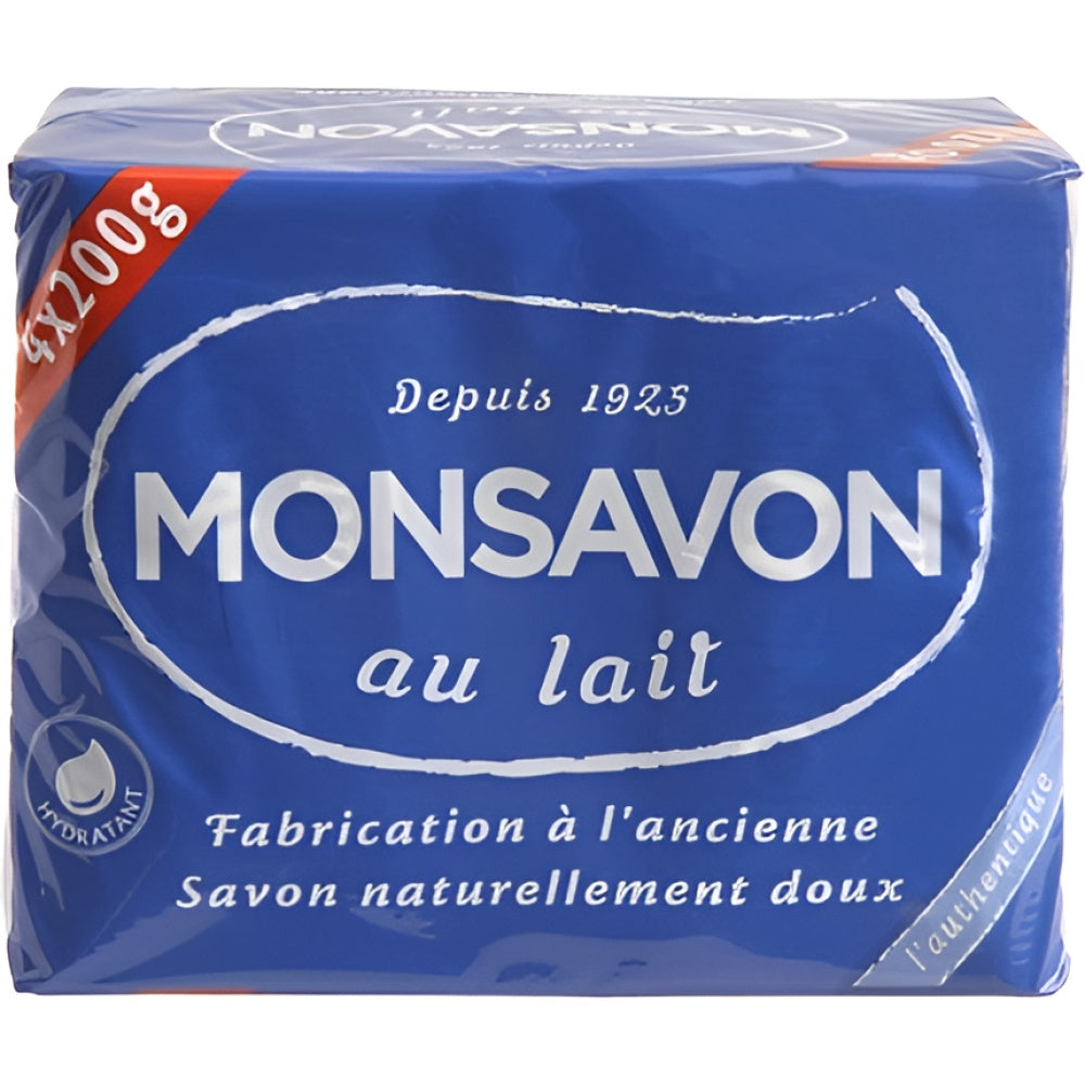 Monsavon Genuine Soap Pack Of 4 Pieces 200 g Each Seife Körperpflege