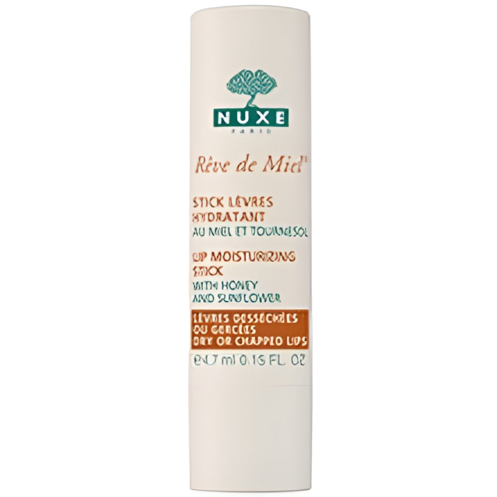 Nuxe Reve De Miel Lip feuchtigkeitsspendend Stick 4 g feuchtigkeitsspendend Lippenstift Medicated Treatments Gesichtspflege
