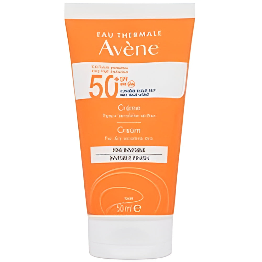 Avne Sun Creme Invisible Finish Spf50 50 ml For Dry empfindliche Haut Face Gesichtspflege