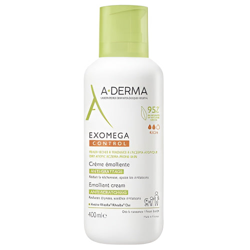 A-Derma Exomega Control Emollient Creme 400 ml Neurodermatitis Gesundheit