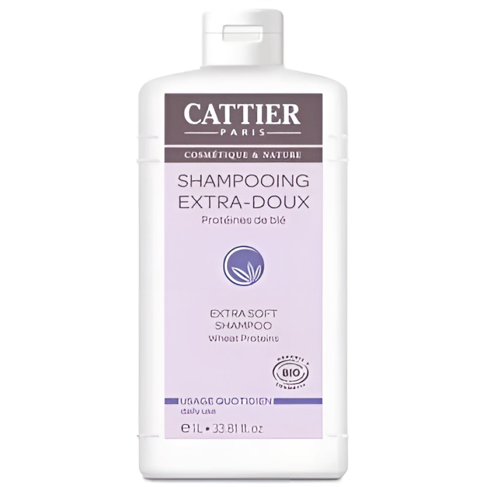 Cattier Paris Extra Gentle Shampoo 1l Haarpflege
