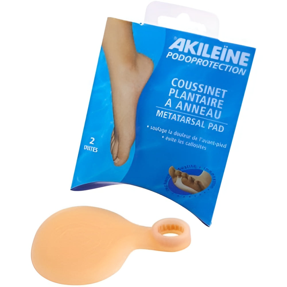 Akileine Podoprotection Plantar Pad mit Ring - Pack of 2 Foot Care Accessories Körperpflege