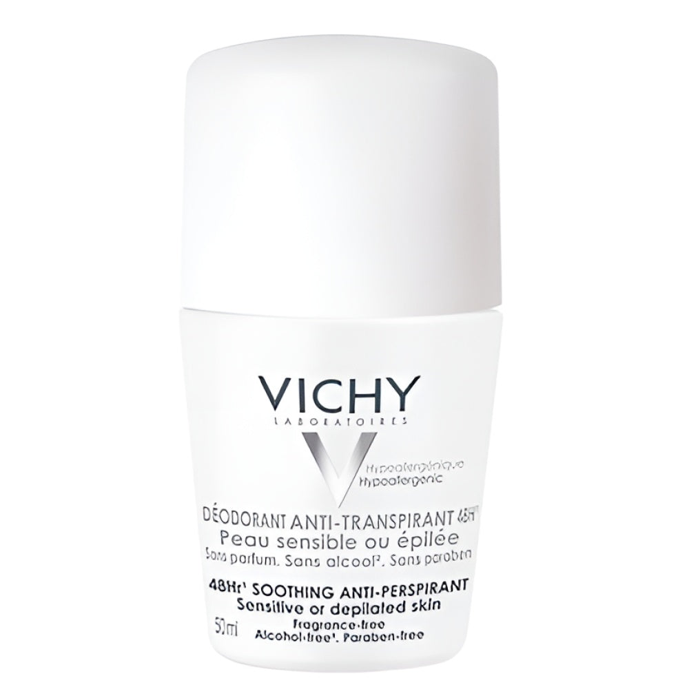 Vichy Antiperspirant Sensitive Deo Rollon 48 Hours 50 ml Deodorant Parfum