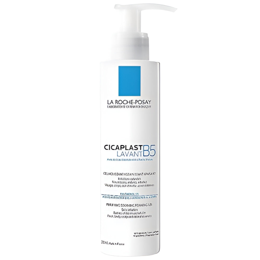La Rocheposay Cicaplast B5 Purifying Soothing Foaming Gel 200 ml reinigend Foam For empfindliche Haut Reinigungsschaum Gesichtspflege