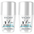 Vichy Set Of Ball Antiperspirants Invisible Resist 72h 2 X 50 ml Deodorant Parfum