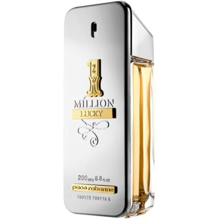 1 Million Lucky von Paco Rabanne Eau de Toilette für Herren 200 ml Parfum Duft