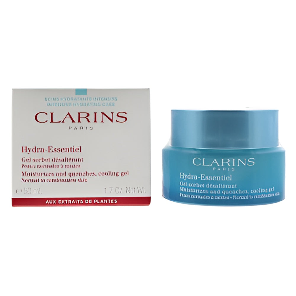 Clarins Hydraessentiel Cooling Gel 50 ml For Normal To Combination Skin Eye Gel Gesichtspflege