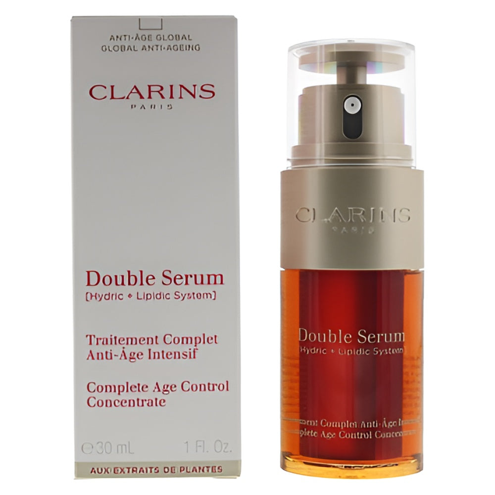 Clarins Double Serum Complete Age Control Concentrate 30 ml Intensive Rejuvenating Serum Anti-Aging Serum Gesichtspflege