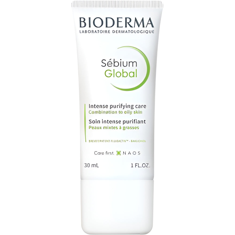 Bioderma Face Serum Sebium Global Intense Purifying Care 30 ml Face Lotion Gesichtspflege