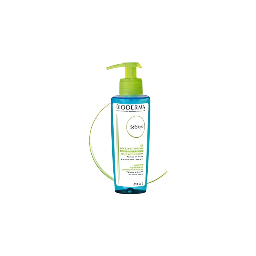 Bioderma Sebium Foaming Reinigungsgel 200 ml Purifying And Foaming Gel For Combination To Öly Skin Gesichtspflege