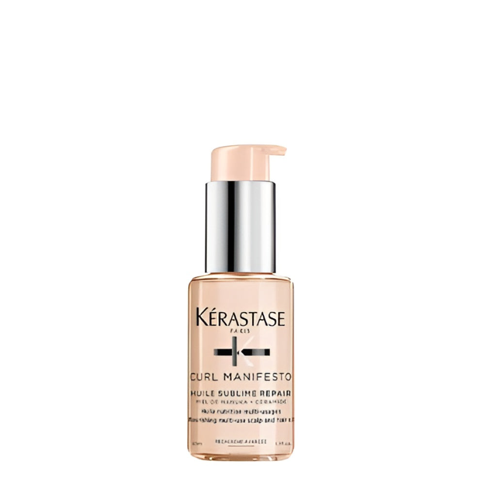 Kérastase Curl Manifesto Huile Sublime Repair 50 ml nährend Öl For Wavy And Curly Hair Haaröl Haarserum