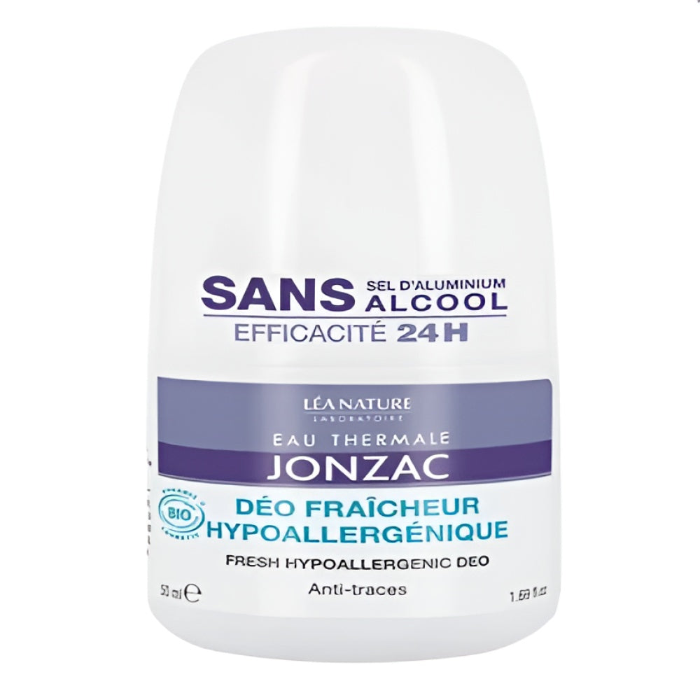 Jonzac Hypoallergenic Deodorant 50 ml 24h Freshness High Tolerance Parfum