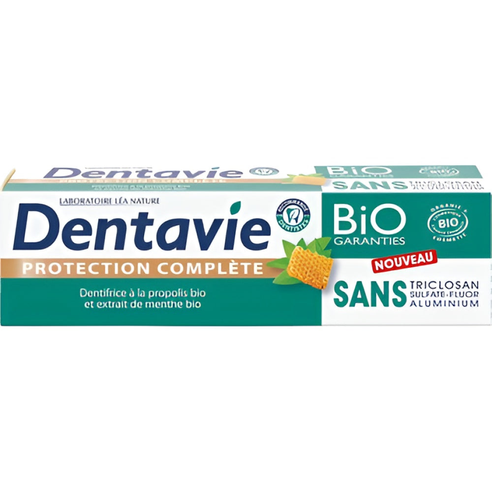 Dentavie Propolis Zahnpasta mit Organic Mint Extract 75 ml Zahnpflege