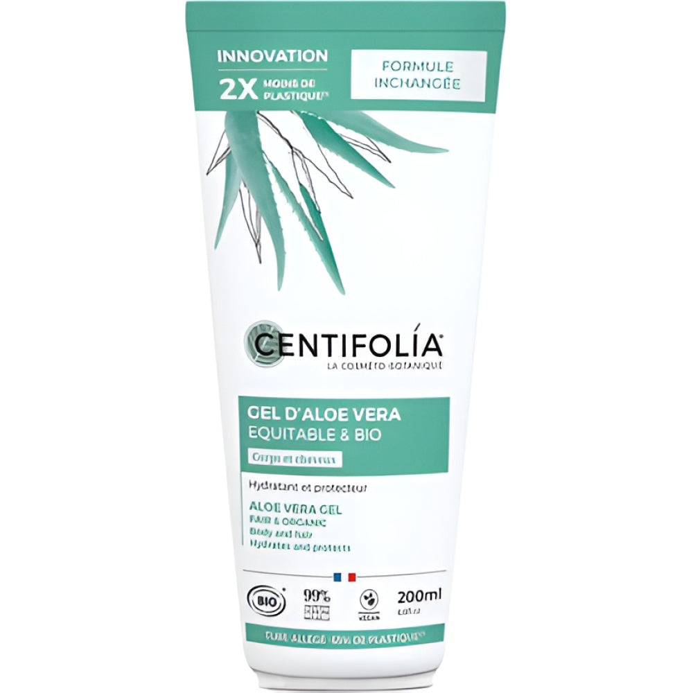 Centifolia Aloe Vera Gel Organic 200 ml Reinigungsgel Gesichtspflege