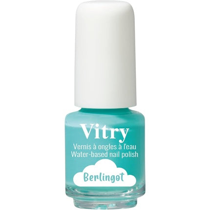 Water-Based Nail Varnish Berlingot Turquoise 4 ml Nagellack Nagelpflege