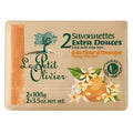 Le Petit Olivier 0005035 Extra Soft Orange Blossom Beauty Soap 2 x 100 g Seife Körperpflege