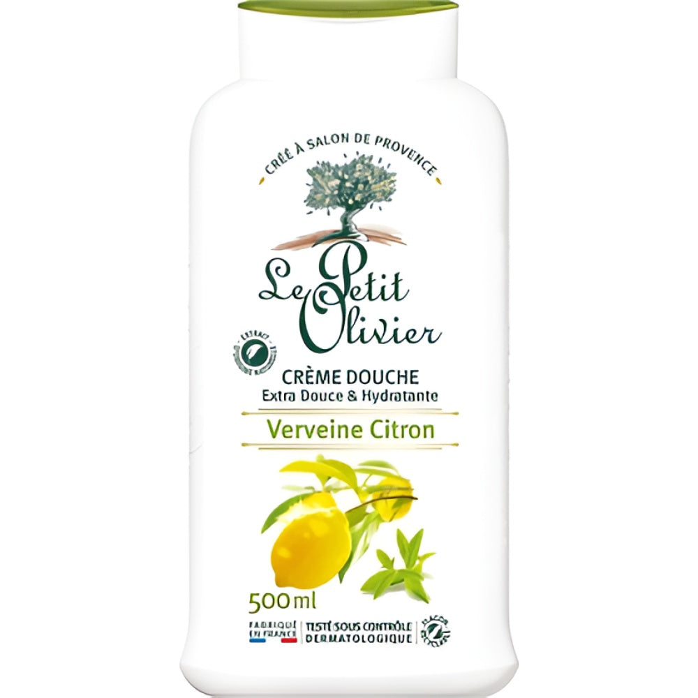 Le Petit Olivier Extra Gentle Shower Creme Verbena Lemon 500 ml Duschöl Körperpflege