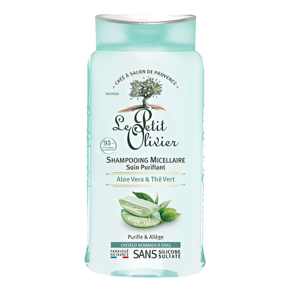 Le Petit Olivier Purifying Micellar Shampoo mit Aloe Vera and Green Tea 8.45 Oz Haarpflege