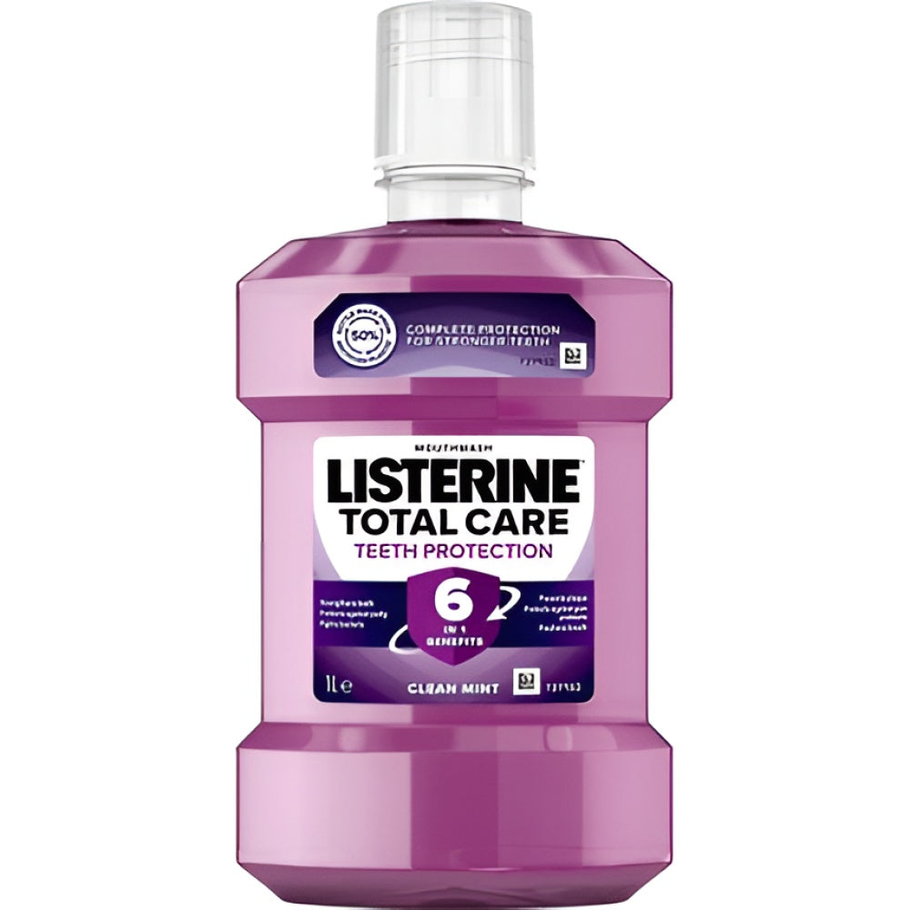 Listerine Total Care Teeth Protection Mundspülung 1000 ml Gesundheit