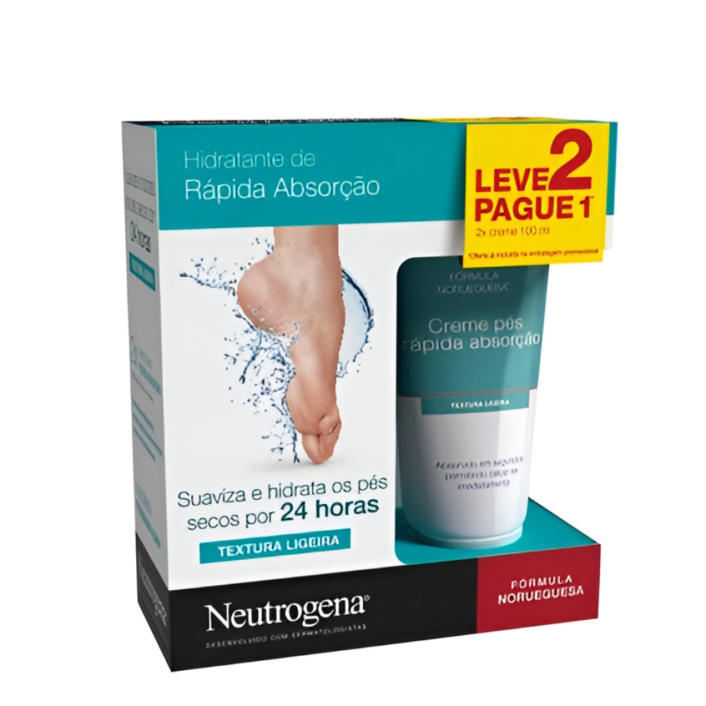 Neutrogena Norwegian Formula Fast Absorbing Foot Creme 100 ml Free 100 ml Fußcreme Körperpflege