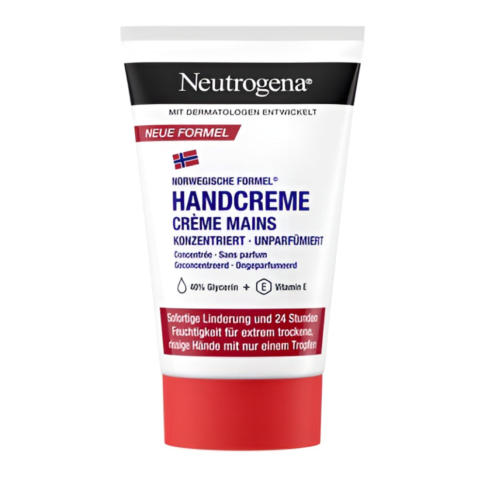 Neutrogena Norwegian Formula Unscented Handcreme 50 ml feuchtigkeitsspendend Handcreme Körperpflege